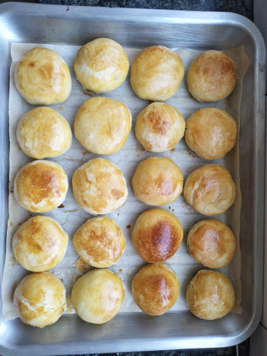 红豆酥饼（附油酥不测漏的办法）