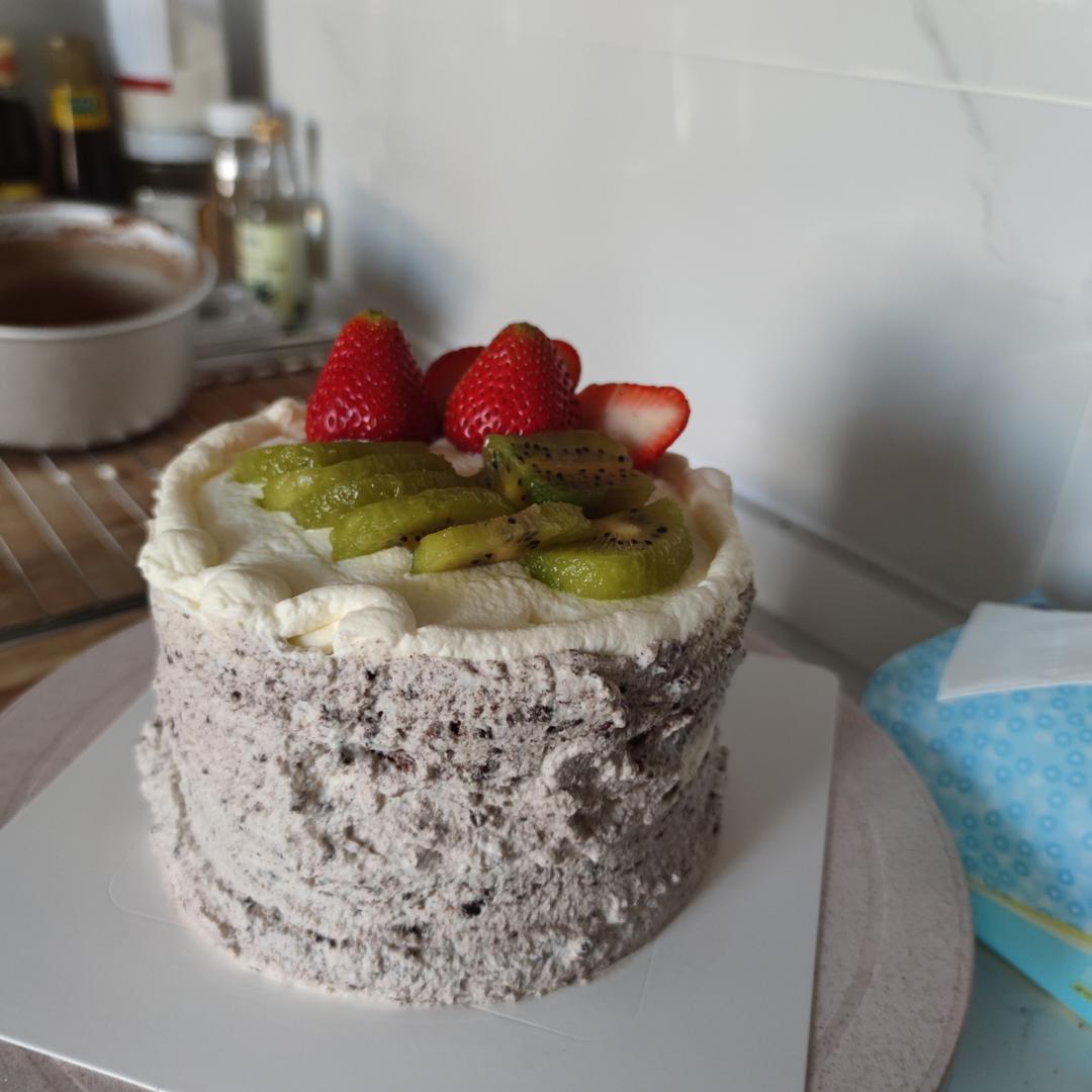 6寸可可戚风（内附8寸5蛋配方）