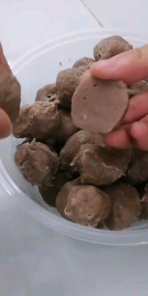 自制Q弹牛肉丸（破壁机）