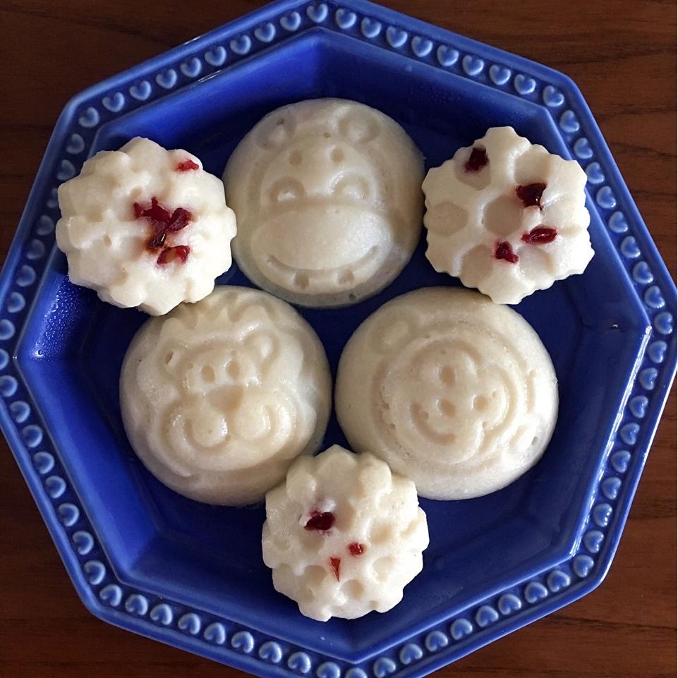 山药也能打发做蒸糕？无需烤箱、泡打粉、酵母、鸡蛋的米糕