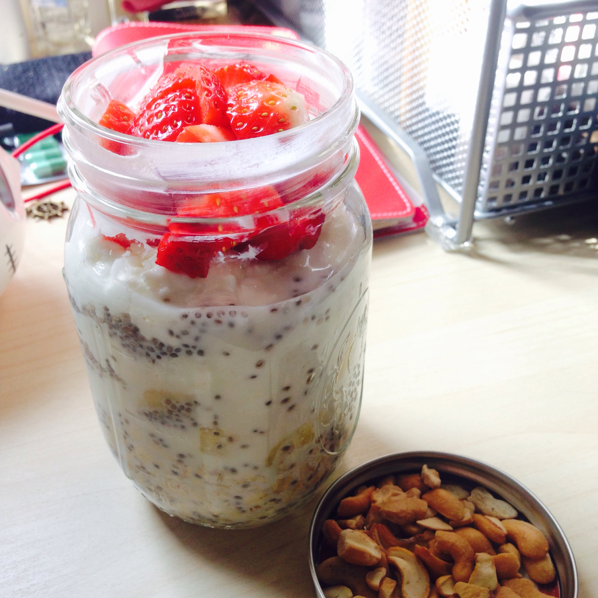 basic overnight oats 时下最流行的营养健康冷藏式隔夜免煮燕麦基本款