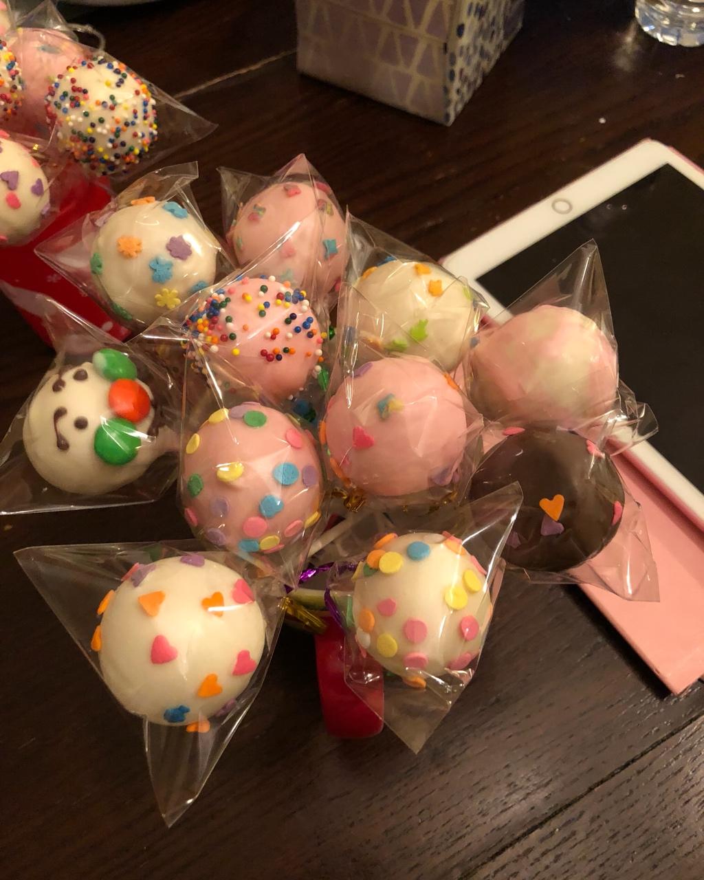 可爱棒棒糖蛋糕