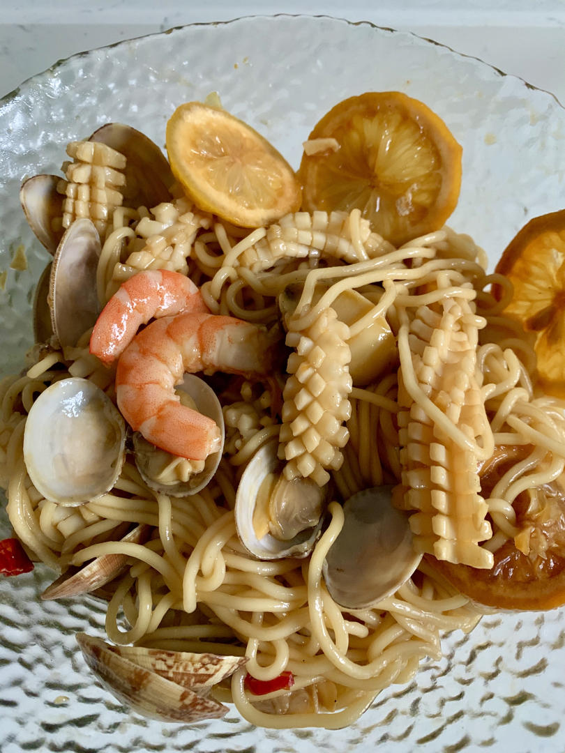 海鲜凉面