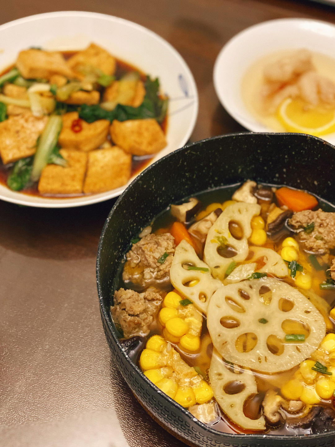 香菇玉米素蔬养生汤 没难度