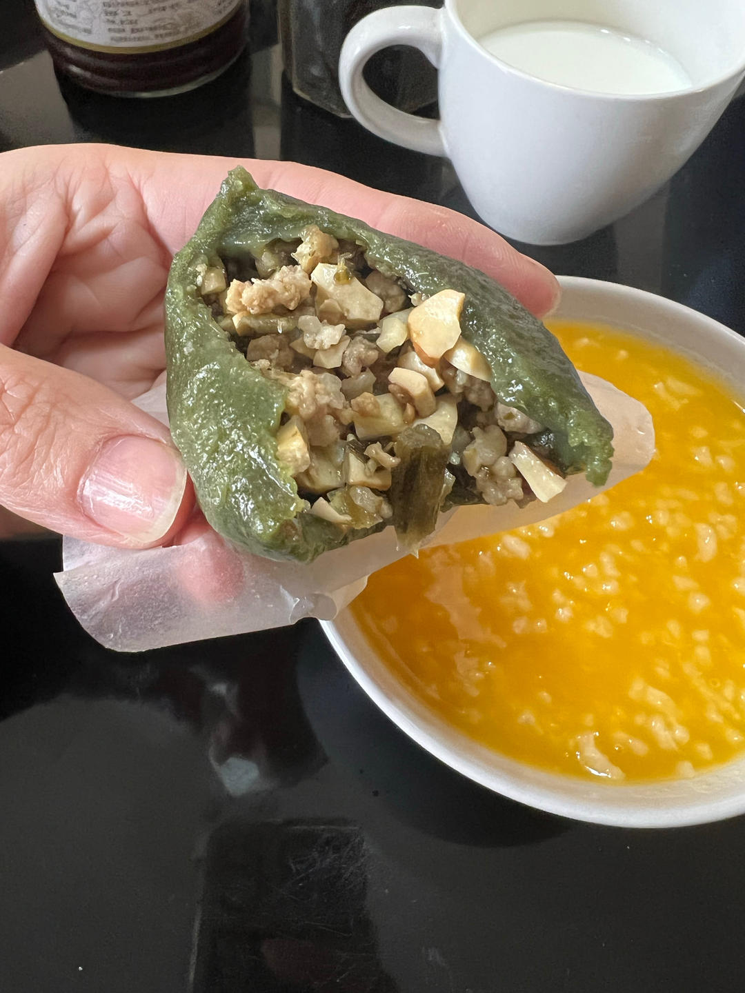超详细的三种口味青团.清明果.艾果