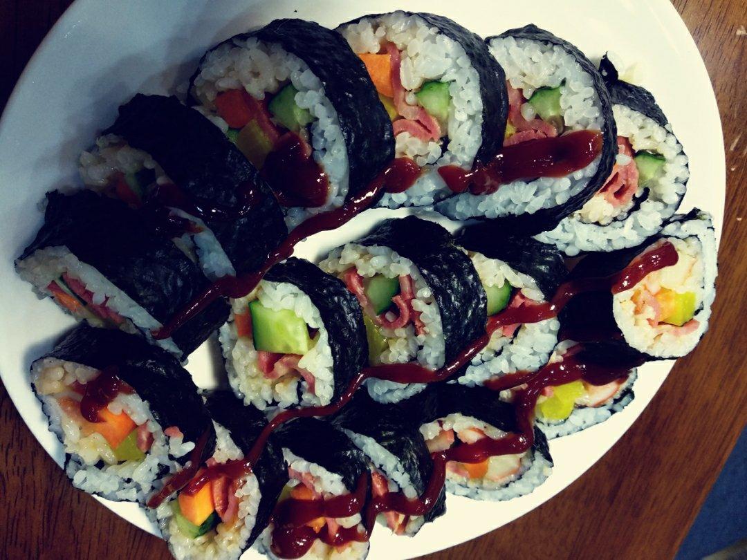 韩式紫菜包饭￨料超足