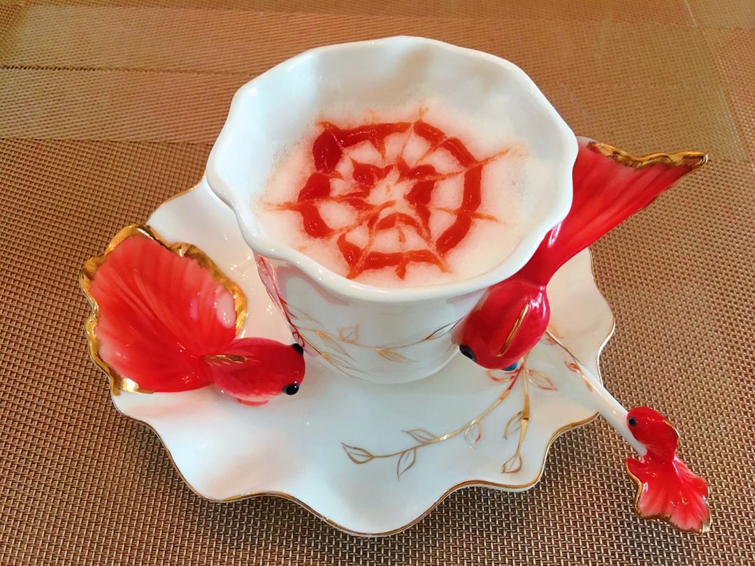 酸奶拉花