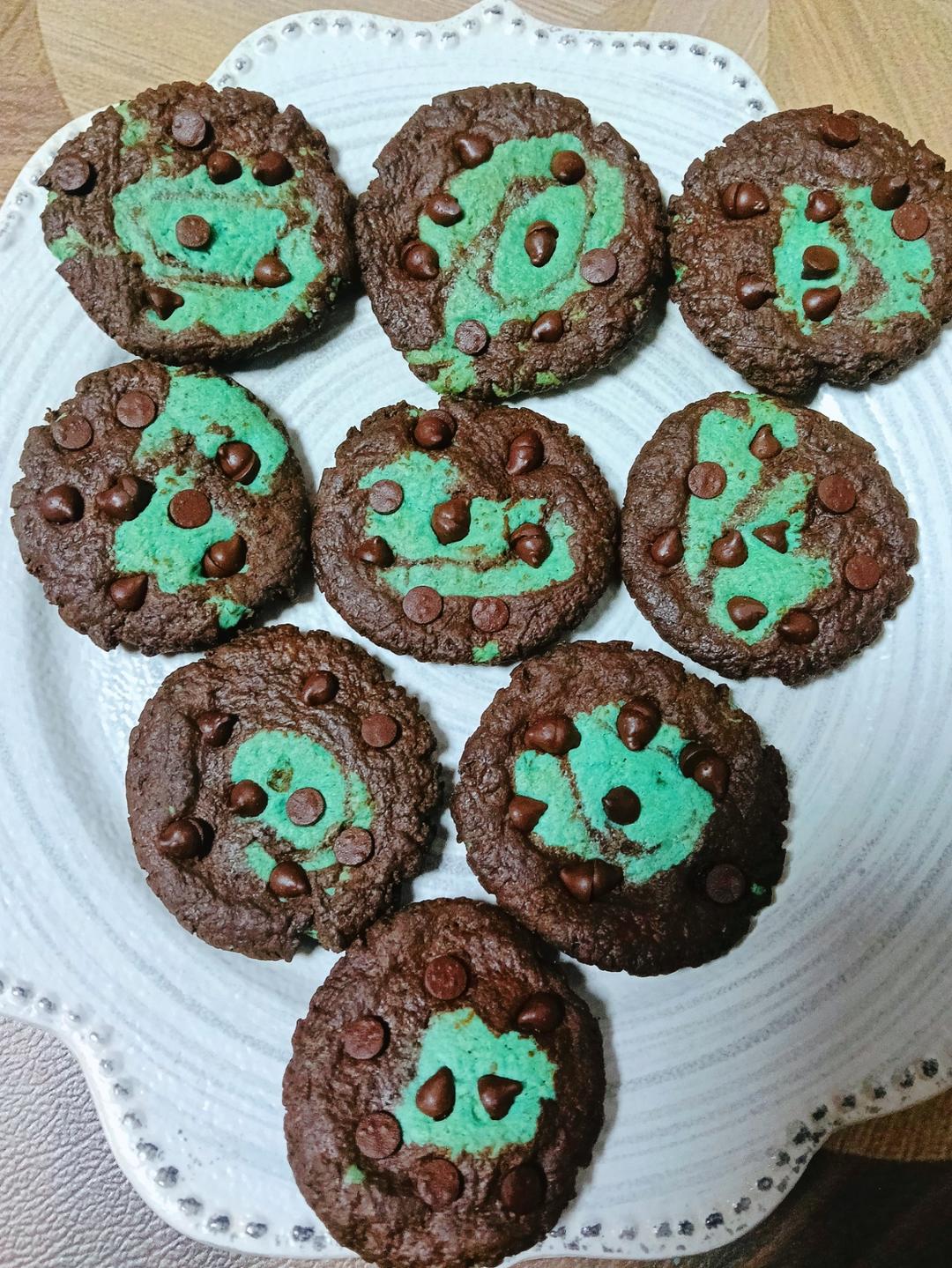 零失败的空气炸锅巧克力曲奇🍪