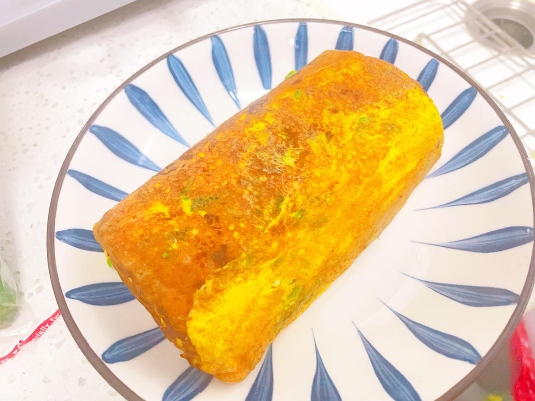 芝士火腿厚蛋烧