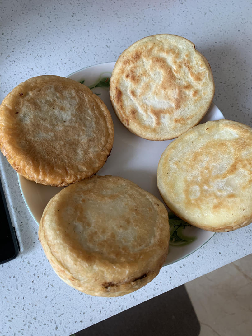 早餐霸王~沉甸甸鸡蛋汉堡