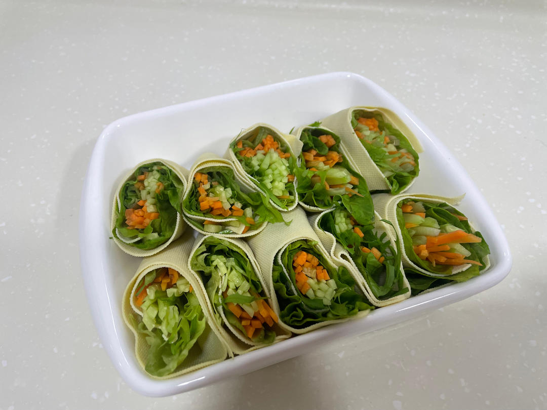 轻饮食“豆皮什锦”