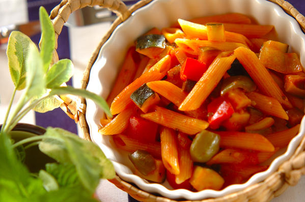 转载 茄子通心粉的做法