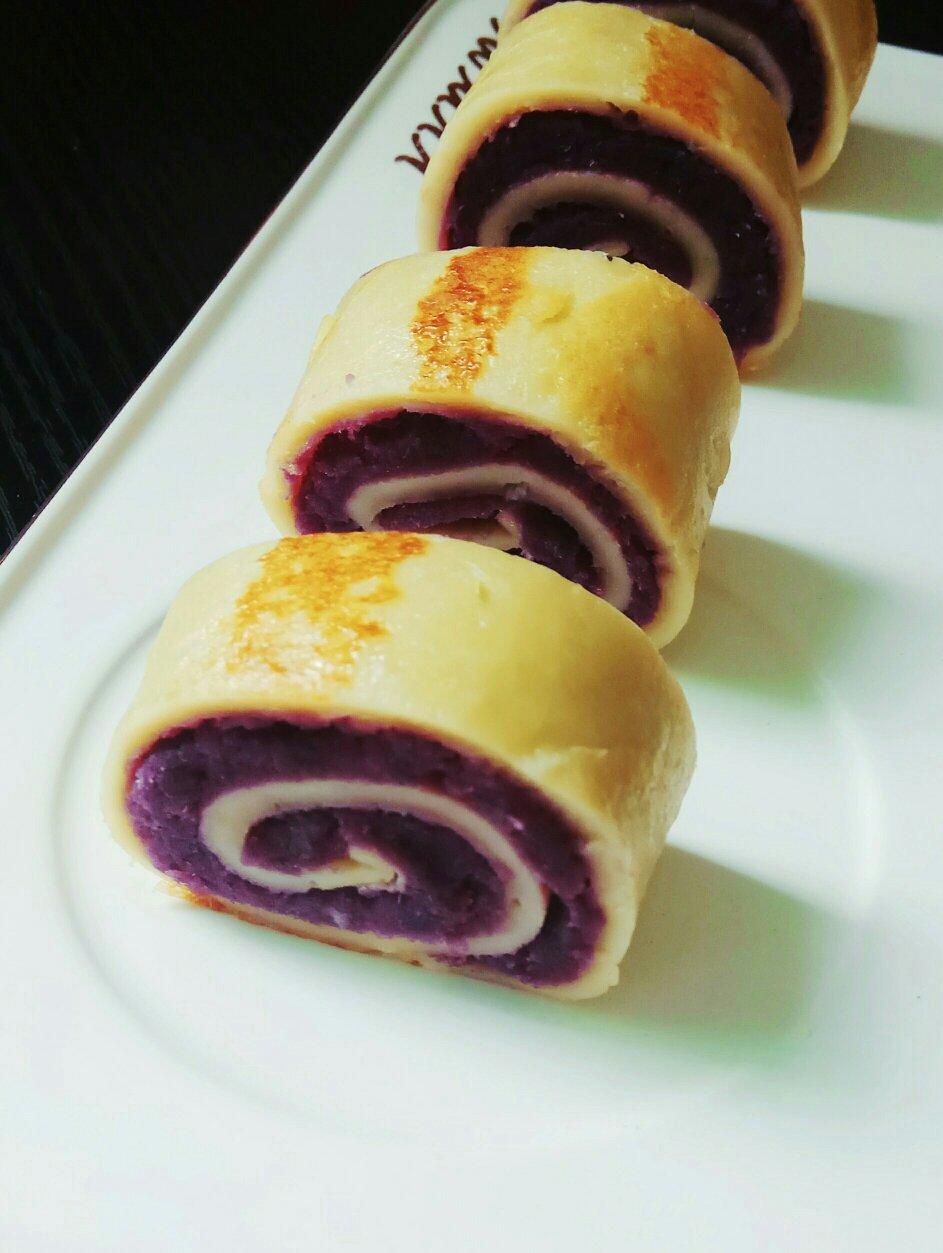 oliveyue做的紫薯鸡蛋卷