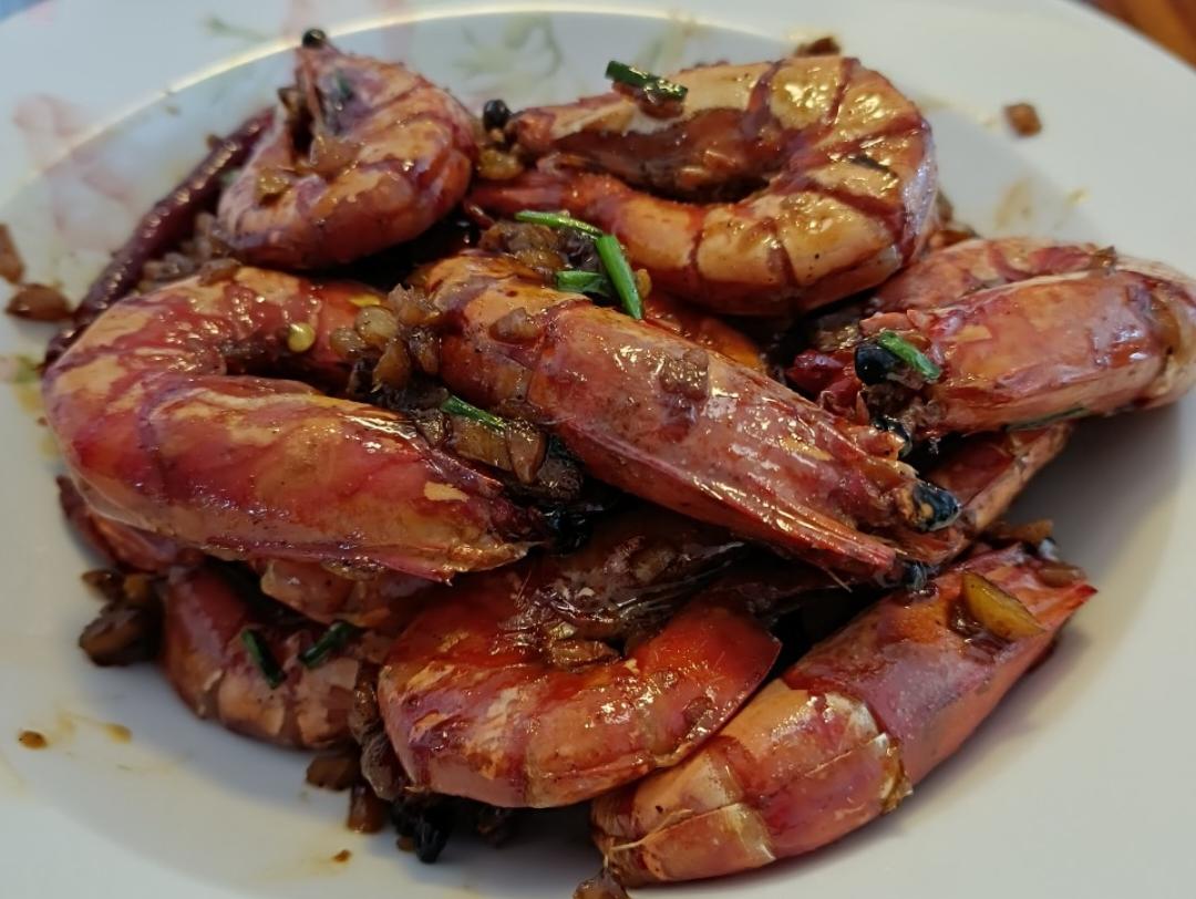 干烧大虾（黑虎虾）