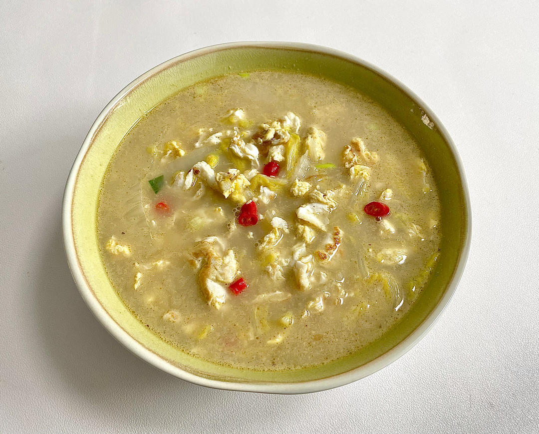 超级减肥🥗娃娃菜鸡蛋汤