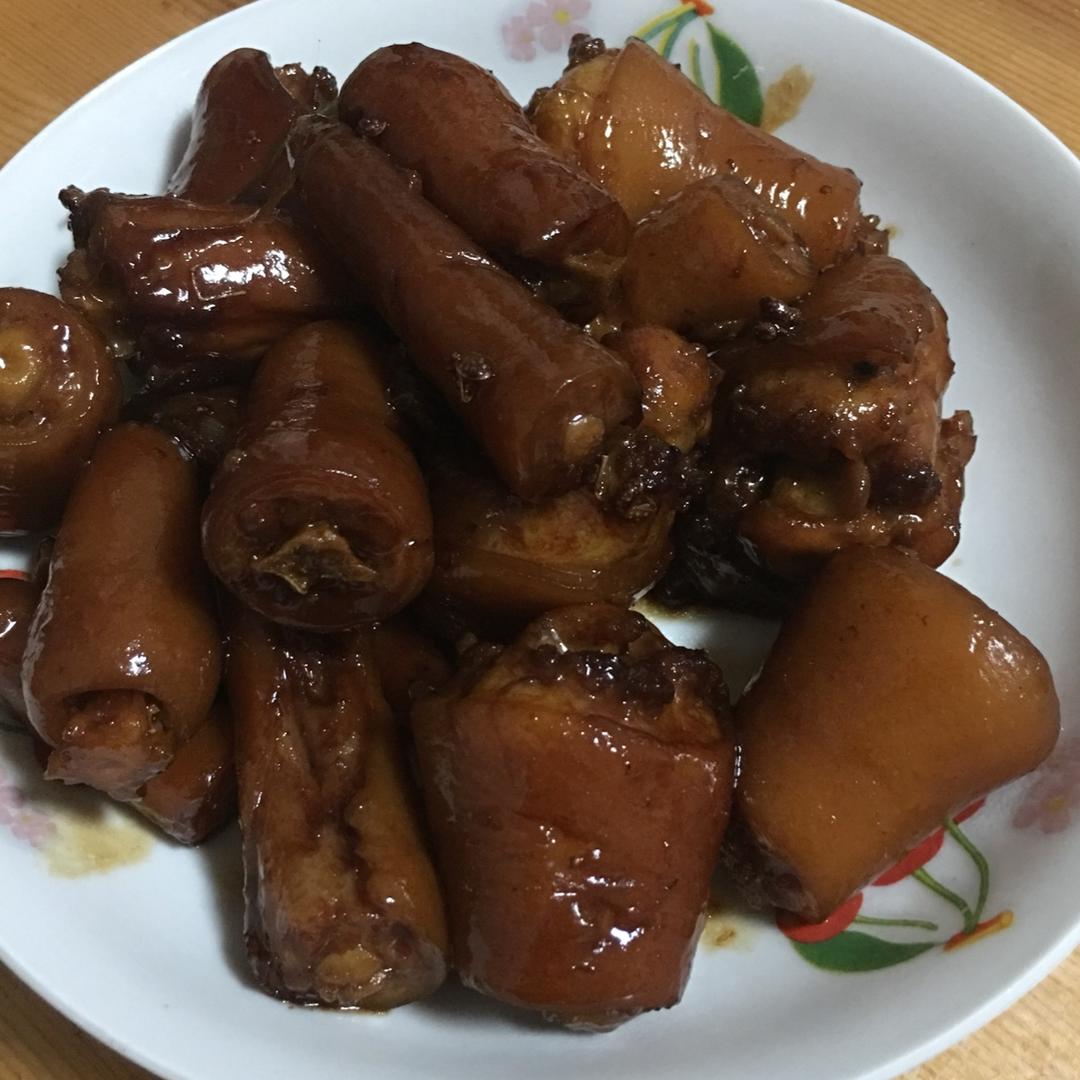 红烧猪尾