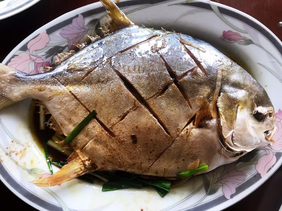 清蒸🐟金鲳鱼