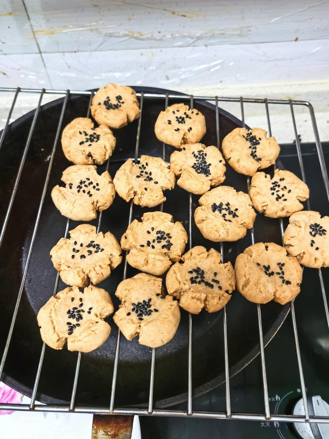 零失败自制桃酥❗️一次成功❗️酥到掉渣❗️