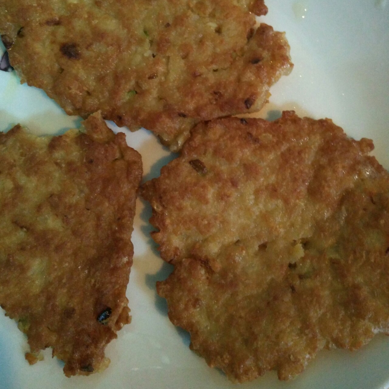 鸡蛋肉饼
