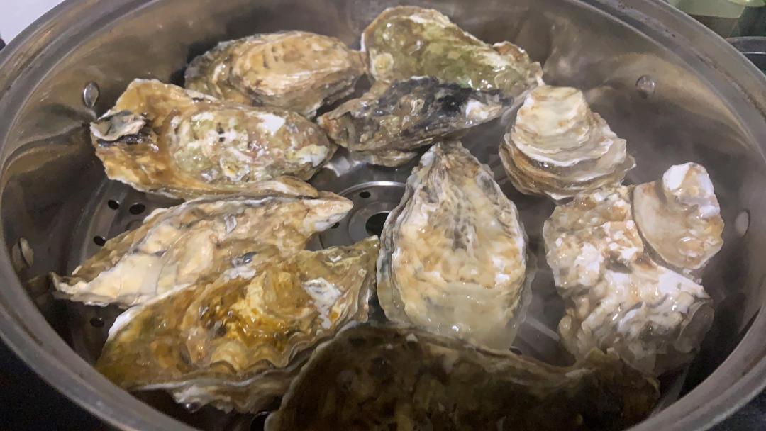 简单3分钟蒸生蚝🦪