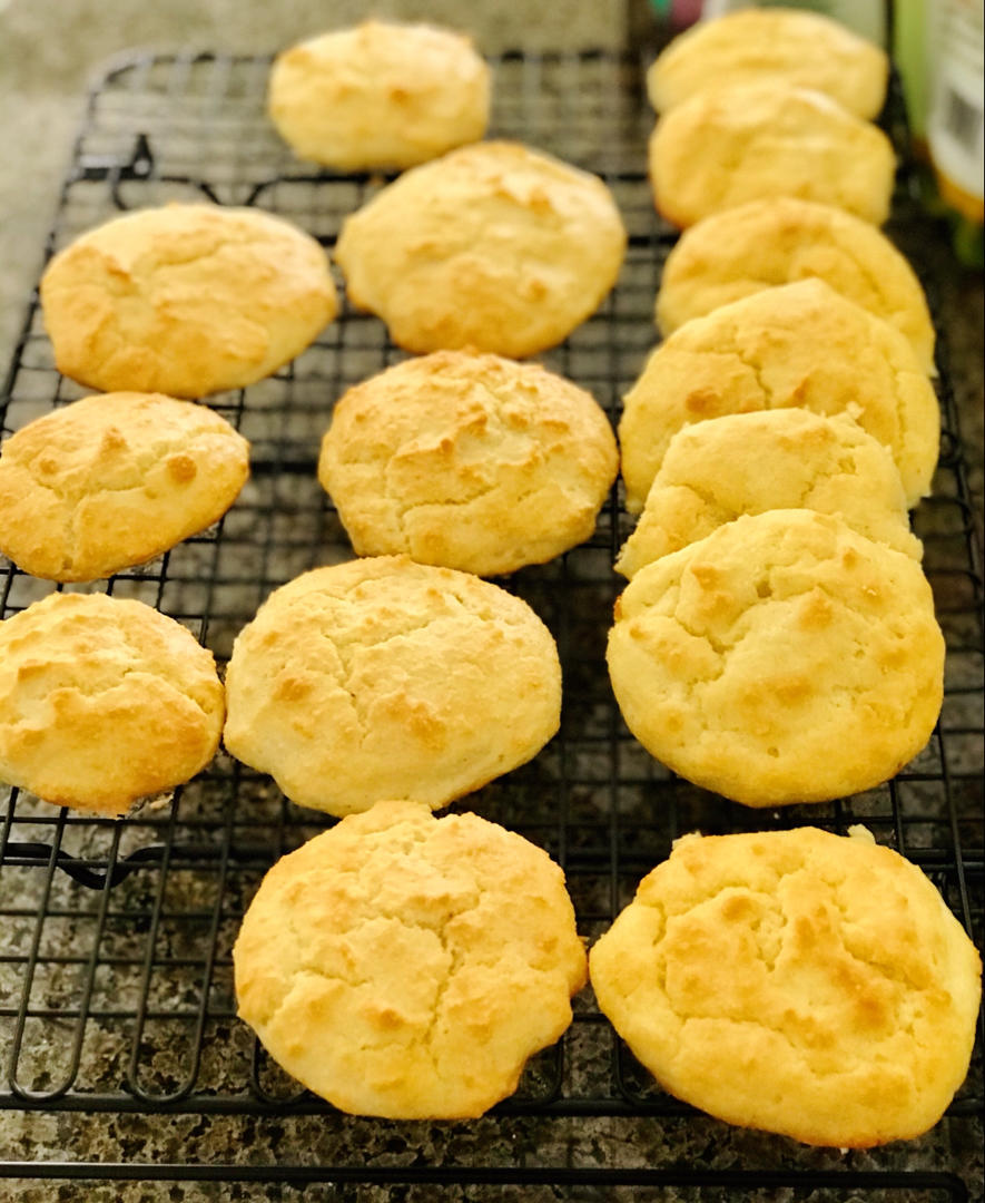 生酮Popeyes biscuit黄油酥饼/消耗蛋白