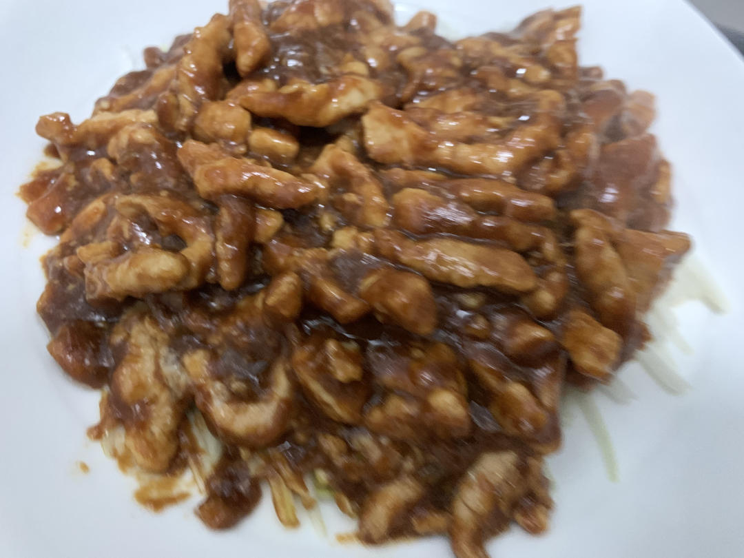 京酱肉丝