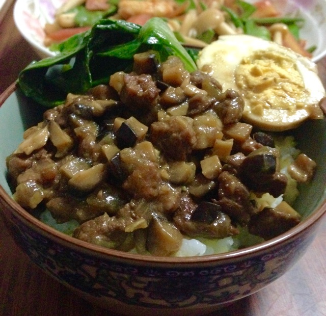 简易版台式卤肉饭