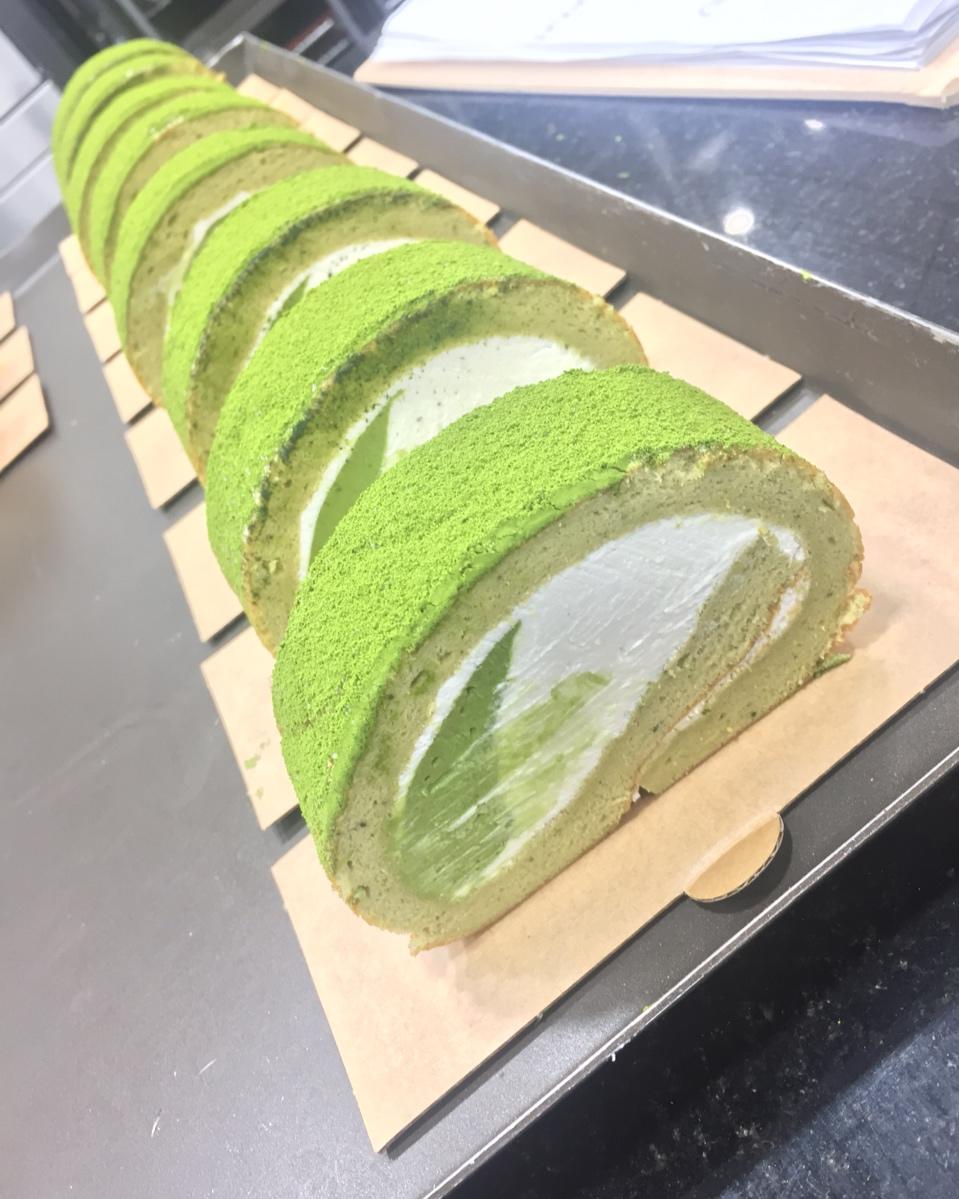 抹茶蛋糕卷