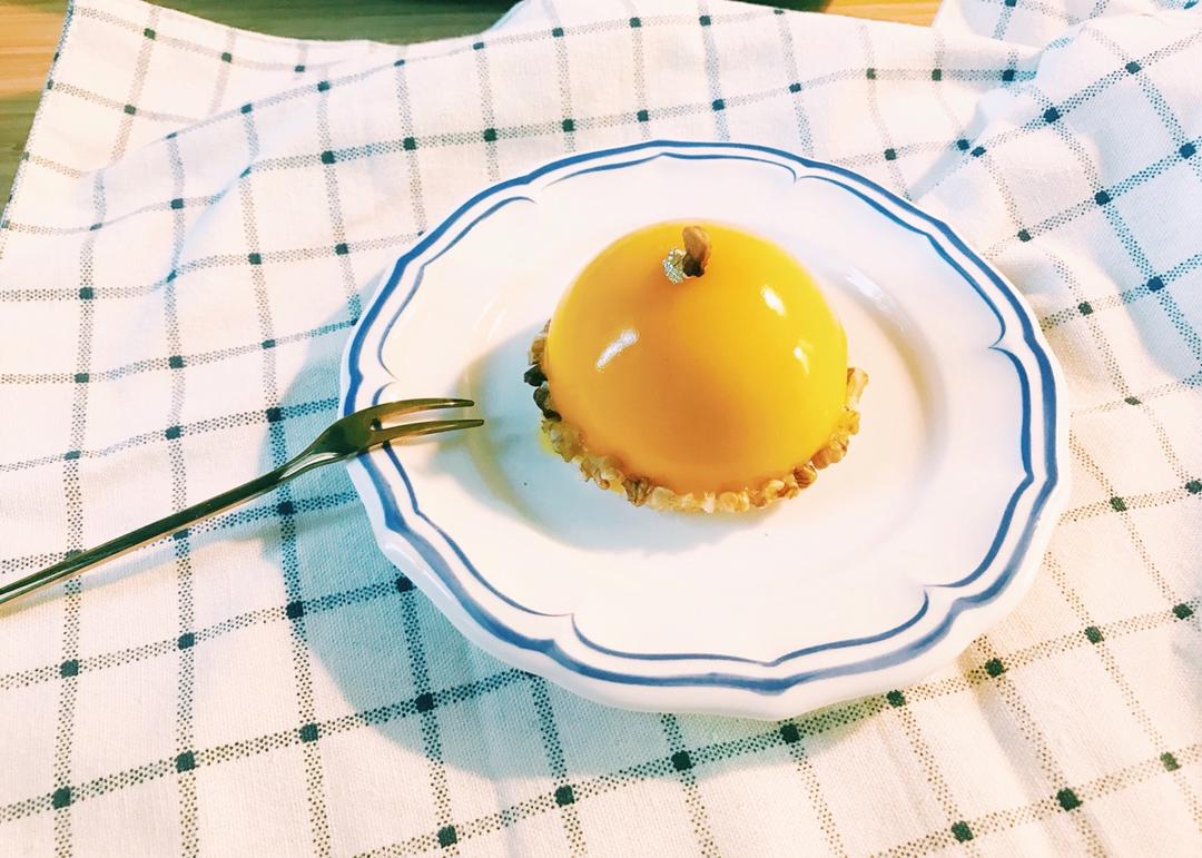 #拼颜值 也拼实力#Hakuna Matata-百香果芒果配椰子慕斯