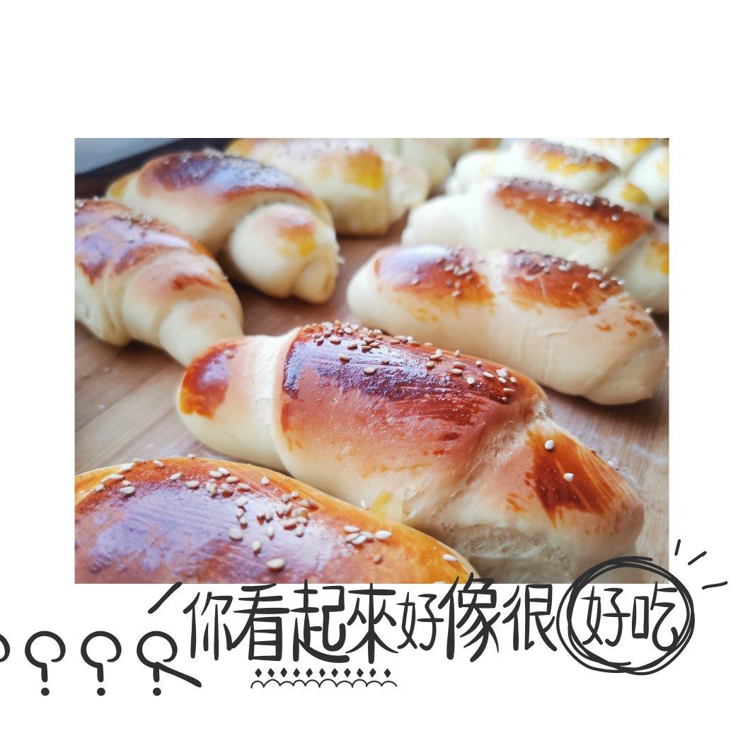 奶香牛角包—新手入门级的面包