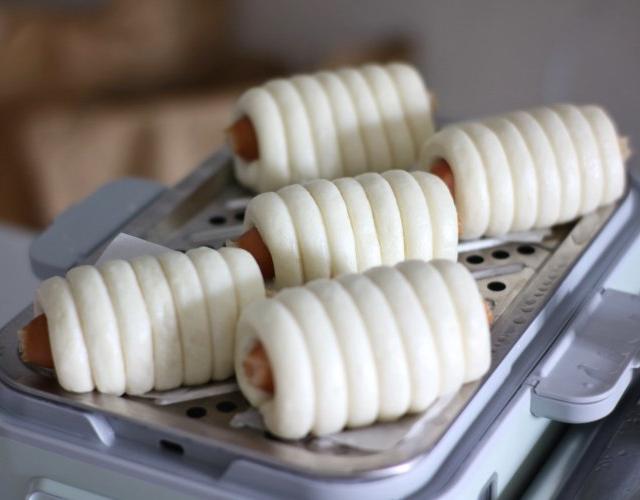 毛毛虫火腿卷【6月北鼎蒸炖锅食谱】的做法