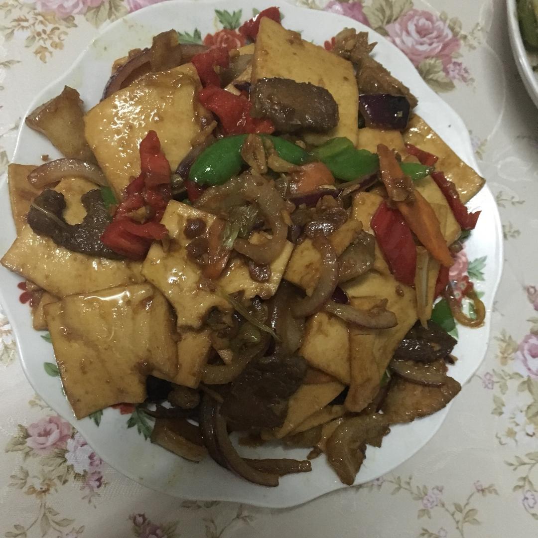 干锅千页豆腐