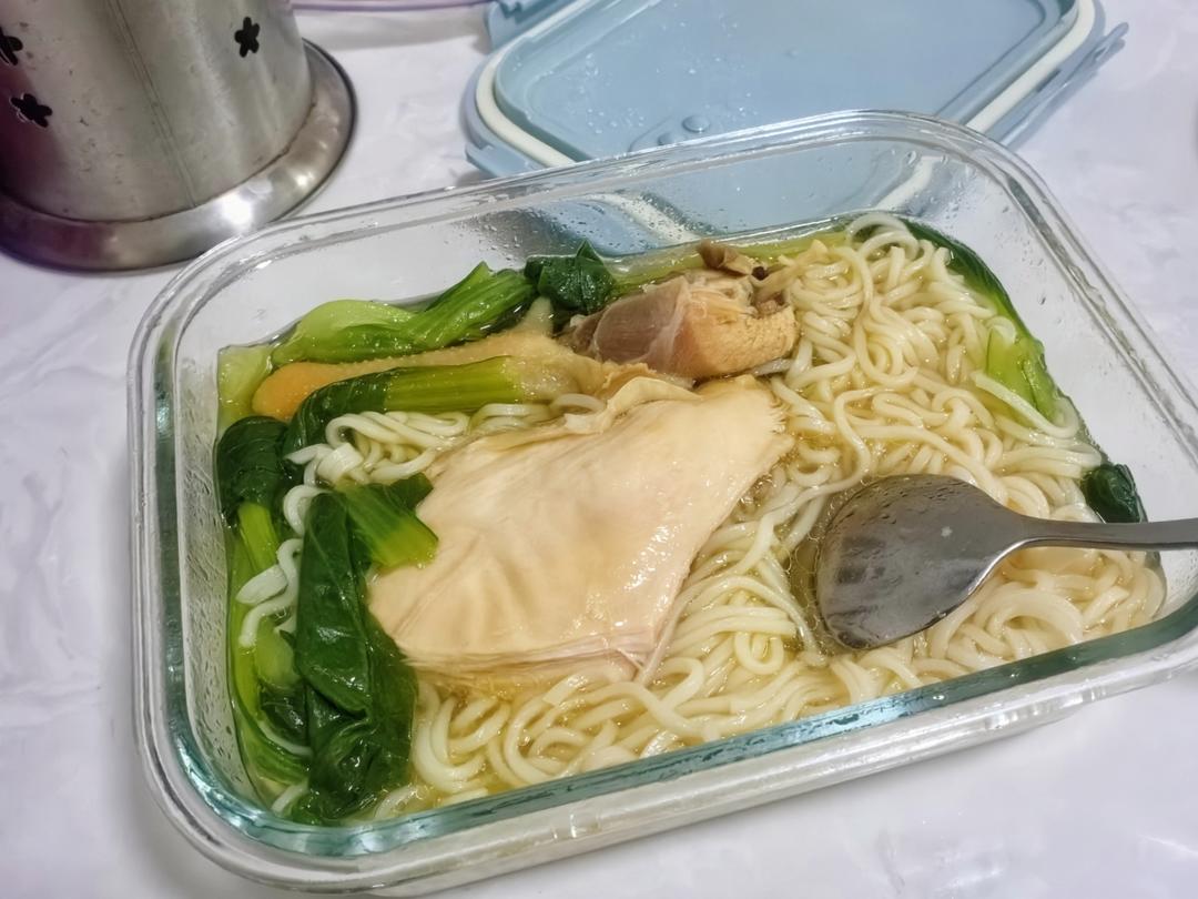 超美味快手鸡丝汤面