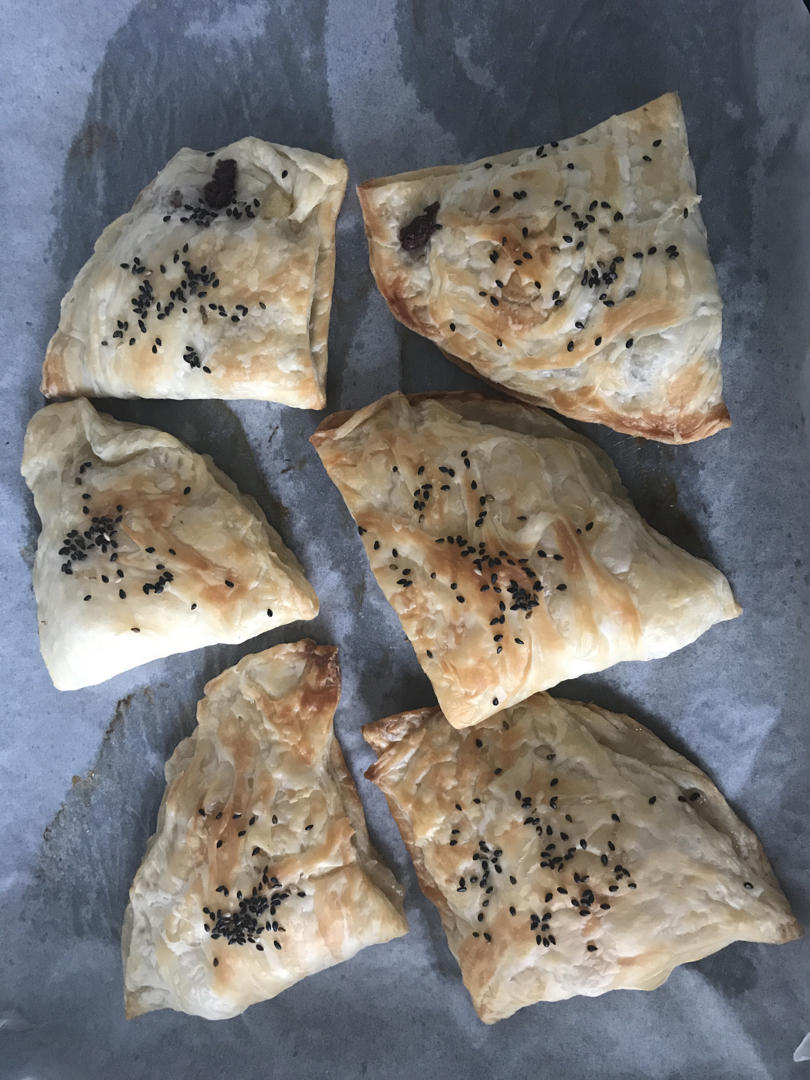 手抓饼版苹果派