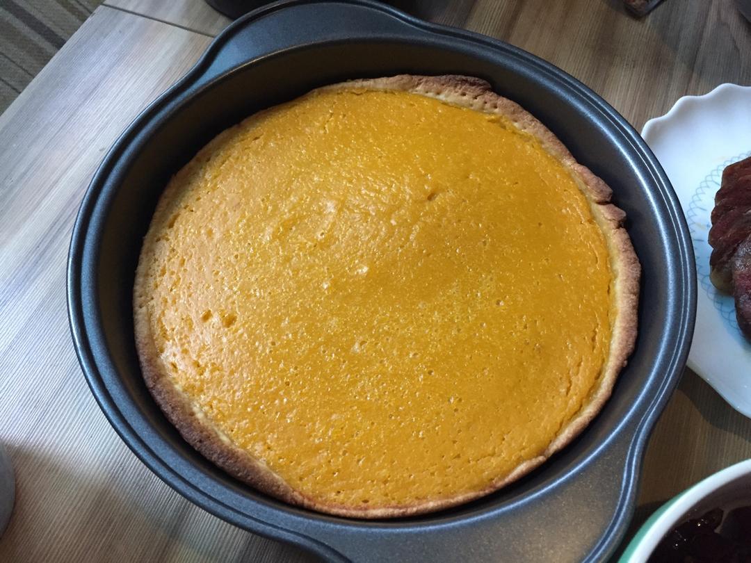 秋季时令小甜品——奶香南瓜派