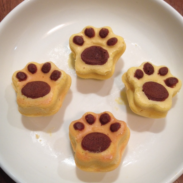 猫爪原味玛德琳蛋糕