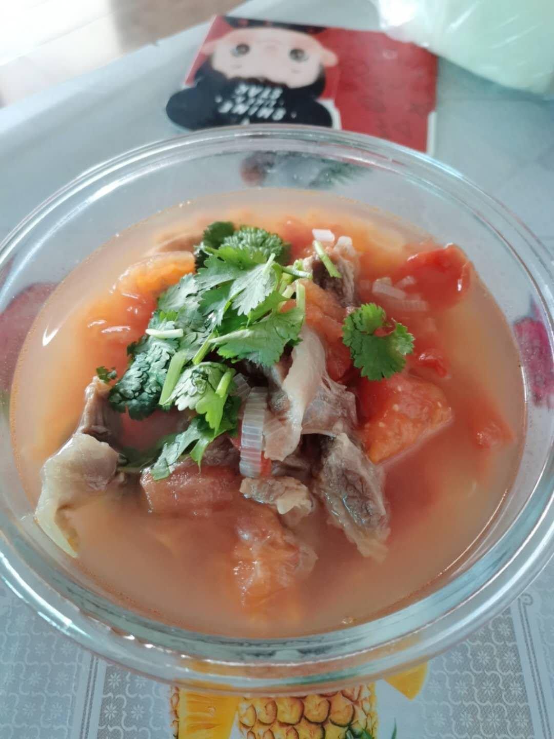 番茄炖牛腩