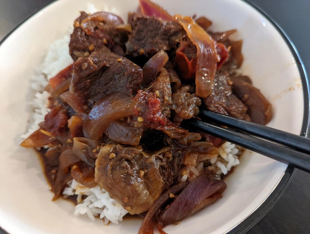番茄土豆炖牛腩