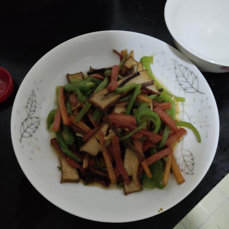 香干炒青椒