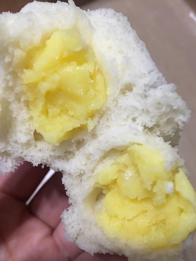 自制无油奶黄包