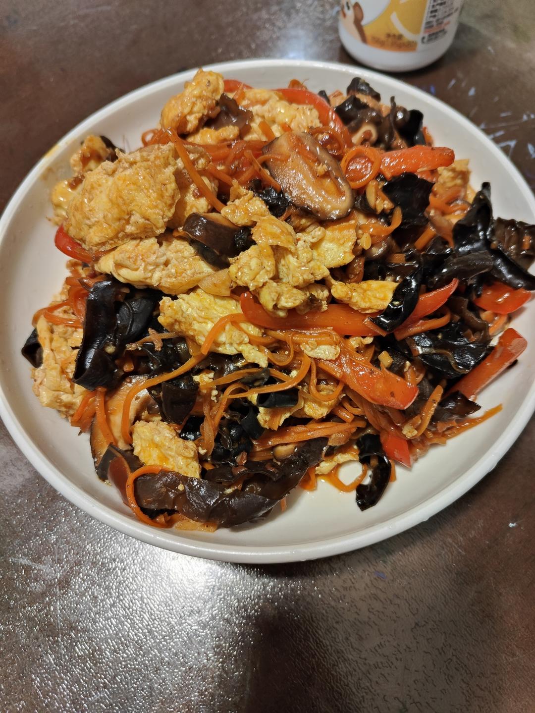 下饭菜鱼香鸡蛋