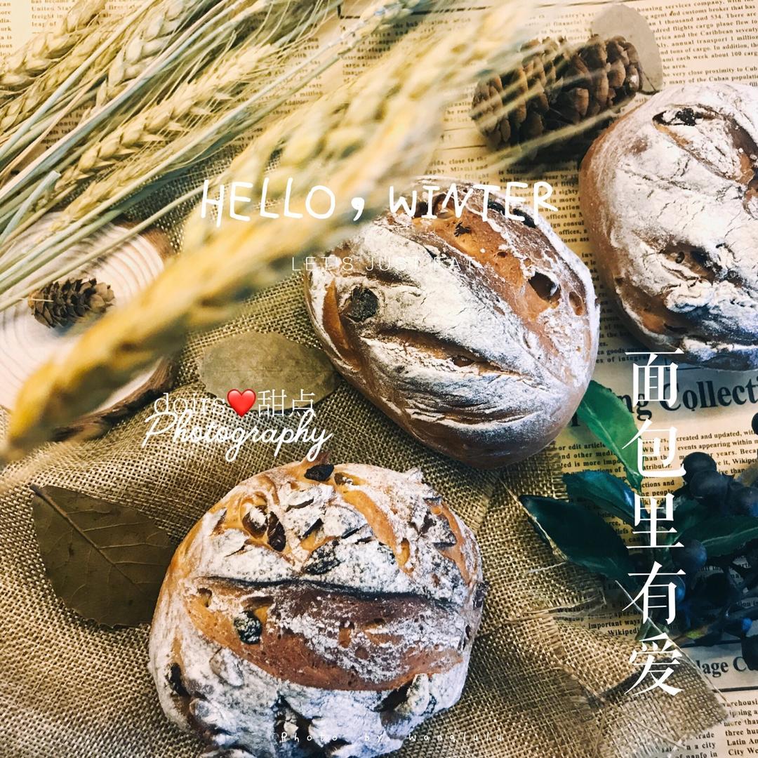 【Sourdough】天然酵种红薯欧包（附不同割包刀片使用体会）