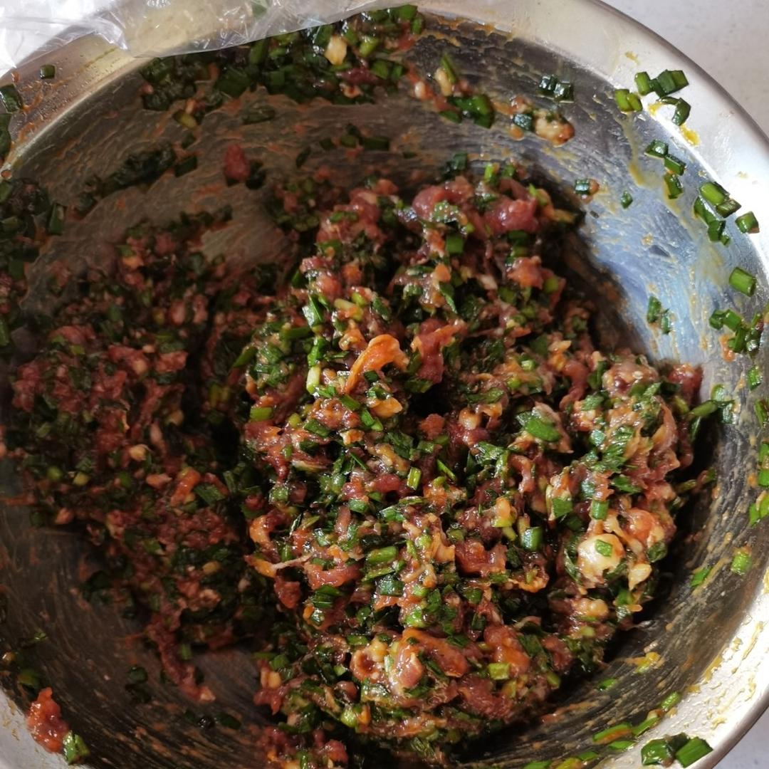 韭菜猪肉馅饺子