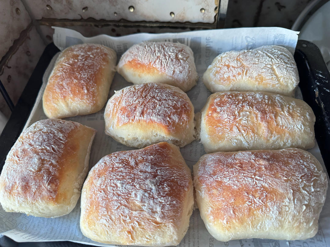 家庭版免揉～恰巴塔🥖｜一次成功超好吃