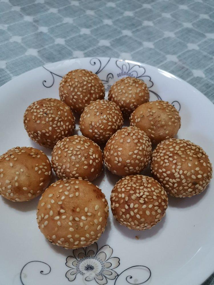 自制空心麻圆