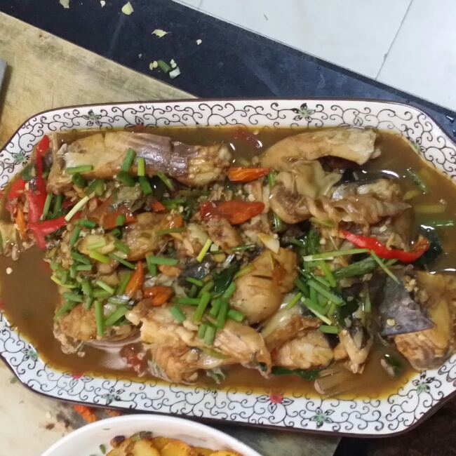 红烧鱼块