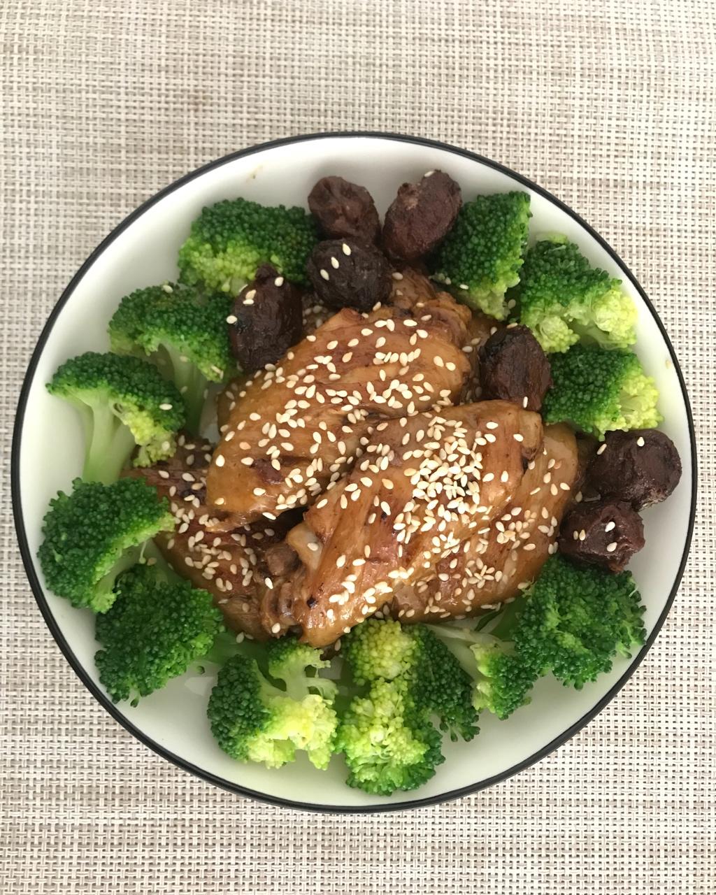 话梅鸡翅
