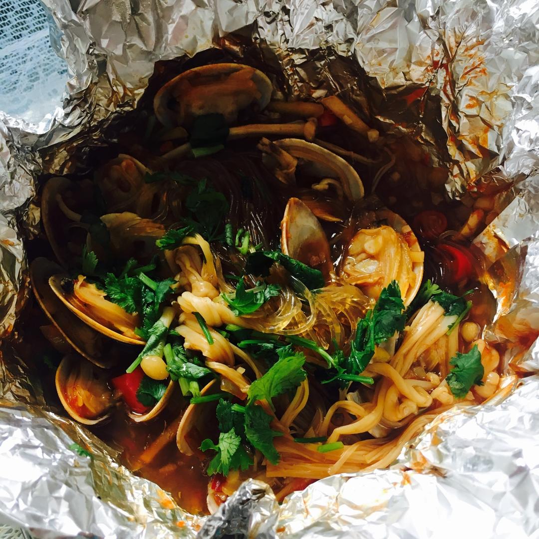 锡纸花甲/锡纸蛏子【曼食慢语】