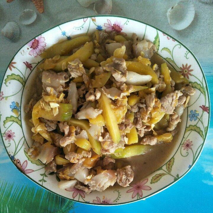 小南瓜炒肉