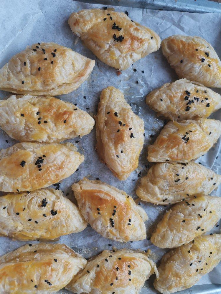 蛋挞皮版菠萝派 懒人版水果派 酥酥的派